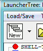 Fig.27. Button New on the toolbar of the LauncherTree window is invoking Add Pre-Configured Launchers Dialog